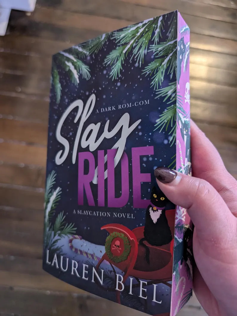[WEBSITE EXCLUSIVE] Slay Ride (The Slaycation Series Book 2) by Lauren Biel [Signed-Sprayed Edges]