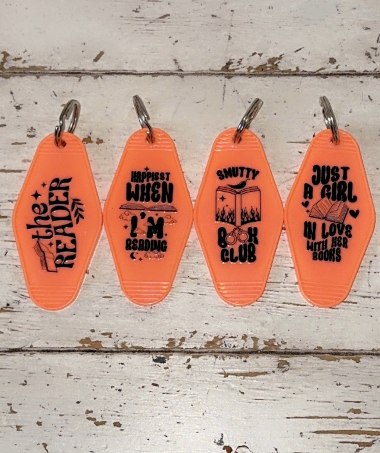 Bookish Motel Keychains