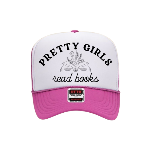 Pretty Girls Read Books Trucker Hat