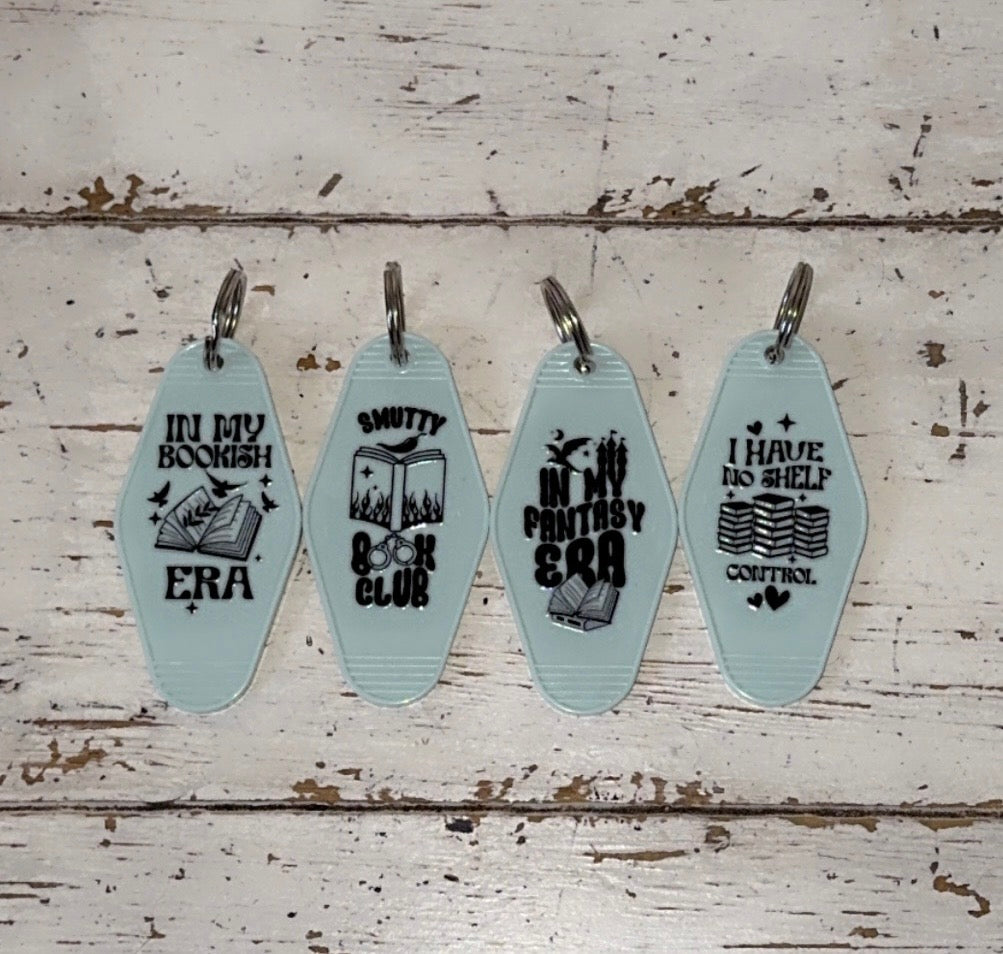 Bookish Motel Keychains