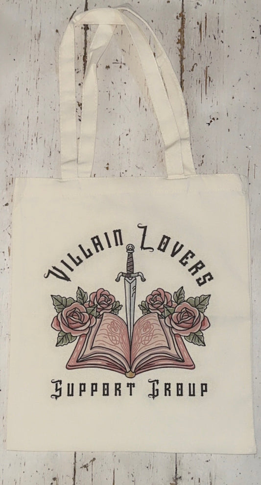 Villain Lovers Support Group Tote Bag